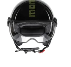Momo FGTR Classic Stripes Black/Yellow Fluo 012><noscript><img width=