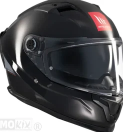 MT Braker SV Solid Black> Integraalhelmen|Helmen Met Zonnevizier