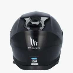 MT Jet Thunder 3 SV Gloss Black> Jethelmen|Helmen Met Zonnevizier