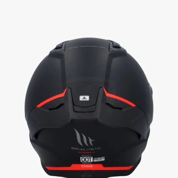 MT Stinger 2 Mat Zwart> Integraalhelmen|Race Helmen