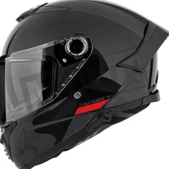 MT Thunder 4 SV Solid Black> Integraalhelmen|Helmen Met Zonnevizier