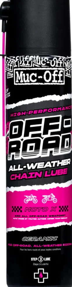 Muc-Off Off-Road All-Weather Chain Lube 400ml> Cadeaus Voor Motorrijders
