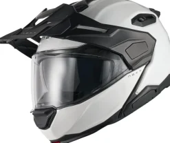 NEXX X.LIFECOUNTRY Plain White> Adventure Helmen|Systeemhelmen