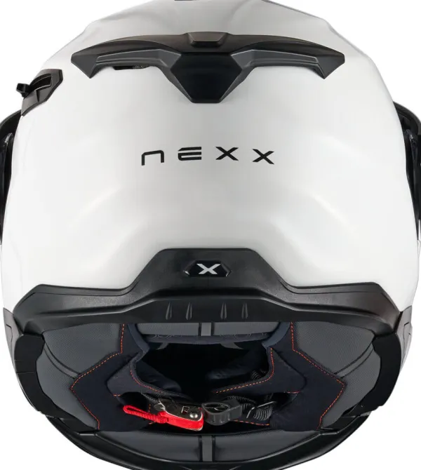 NEXX X.LIFECOUNTRY Plain White> Adventure Helmen|Systeemhelmen