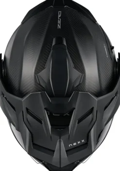 NEXX X.LIFECOUNTRY Zero Pro Matt Carbon> Adventure Helmen|Helmen Met Zonnevizier