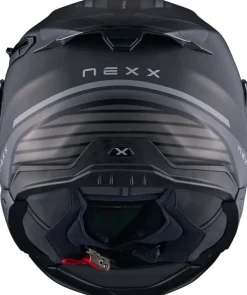 NEXX X.LIFETOUR Globe Matt Black/Grey> Systeemhelmen|Helmen Met Zonnevizier