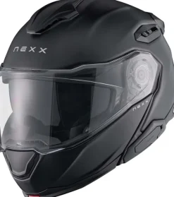 NEXX X.LIFETOUR Plain Matt Black> Systeemhelmen|Helmen Met Zonnevizier