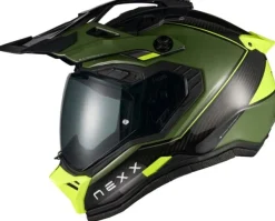 NEXX X.RALLY Raid Green/Neon Yellow> Integraalhelmen|Bluetooth Helmen
