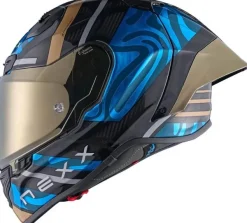 NEXX X.R3R Swirl Sky Blue> Integraalhelmen|Bluetooth Helmen