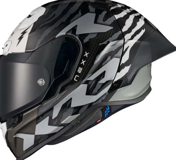 NEXX X.R3R Ziger Black/Grey> Integraalhelmen|Bluetooth Helmen