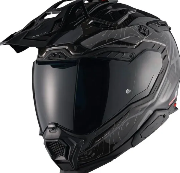 NEXX X.WED3 Furka Black/Grey> Adventure Helmen|Integraalhelmen