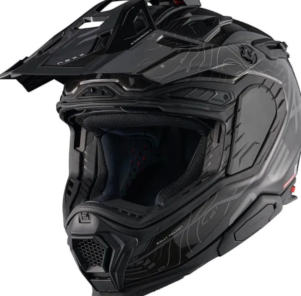 NEXX X.WED3 Furka Black/Grey> Adventure Helmen|Integraalhelmen