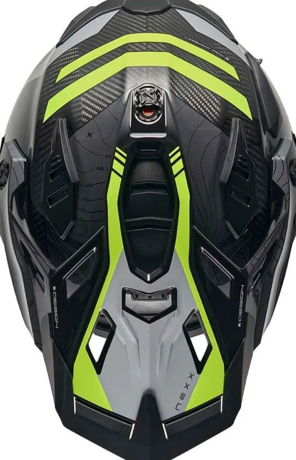 NEXX X.WED3 Furka Grey/Neon> Adventure Helmen|Integraalhelmen