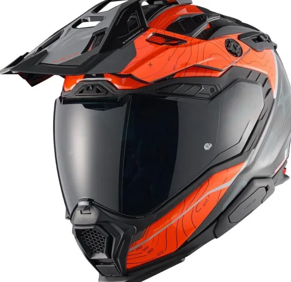 NEXX X.WED3 Furka Orange/Grey> Adventure Helmen|Integraalhelmen