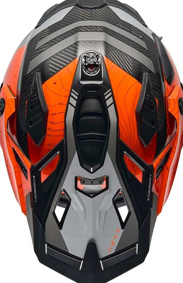 NEXX X.WED3 Furka Orange/Grey> Adventure Helmen|Integraalhelmen