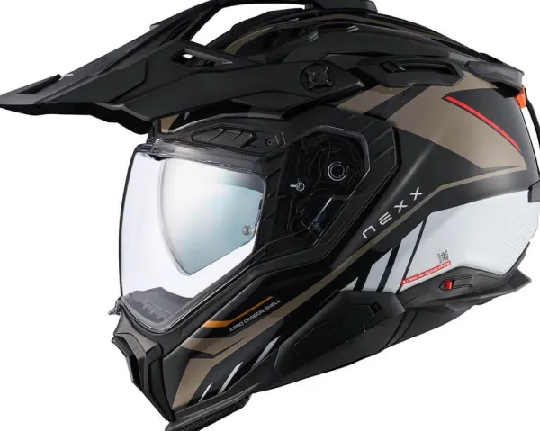 NEXX X.WED3 Gobi Sand/White> Adventure Helmen|Integraalhelmen