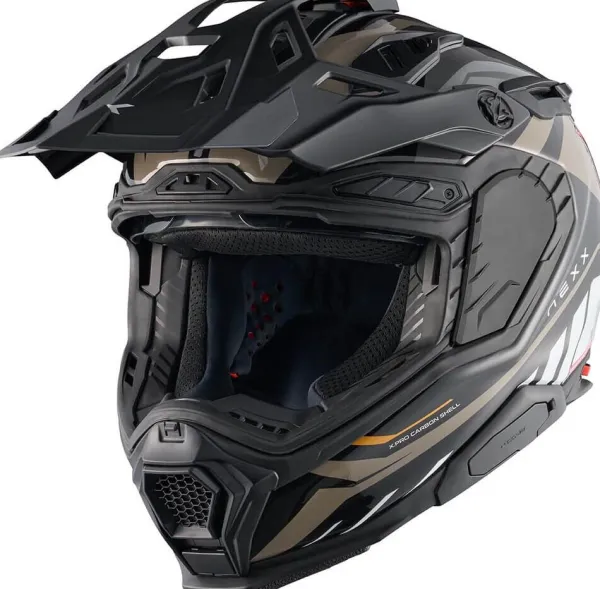NEXX X.WED3 Gobi Sand/White> Adventure Helmen|Integraalhelmen