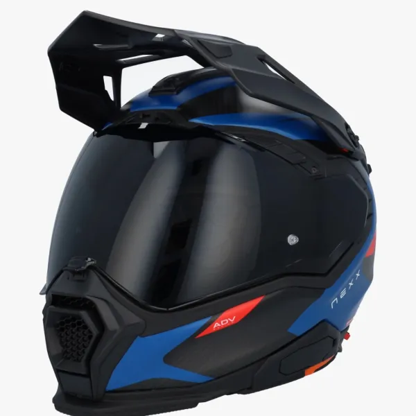 NEXX X.WED3 Keyo Blue/Red Mat> Adventure Helmen|Integraalhelmen