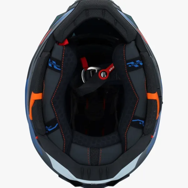 NEXX X.WED3 Keyo Blue/Red Mat> Adventure Helmen|Integraalhelmen