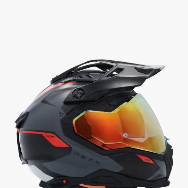 NEXX X.WED3 Keyo Grey/Red Mat> Adventure Helmen|Integraalhelmen