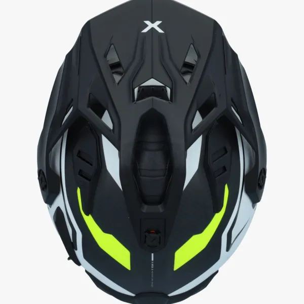 NEXX X.WED3 Keyo White Neon Mat> Adventure Helmen|Integraalhelmen