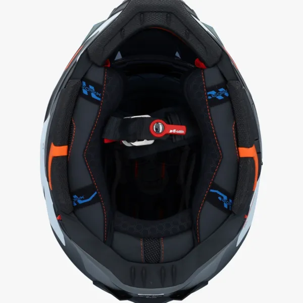 NEXX X.WED3 Keyo White/Orange Mat> Adventure Helmen|Integraalhelmen