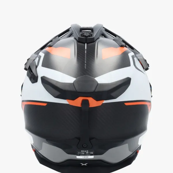 NEXX X.WED3 Keyo White/Orange Mat> Adventure Helmen|Integraalhelmen