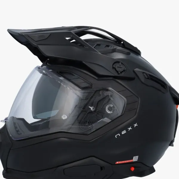 NEXX X.WED3 Plain Black Mat> Adventure Helmen|Integraalhelmen