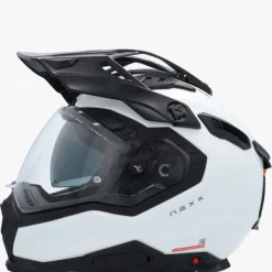 NEXX X.WED3 Plain White Pearl> Adventure Helmen|Integraalhelmen