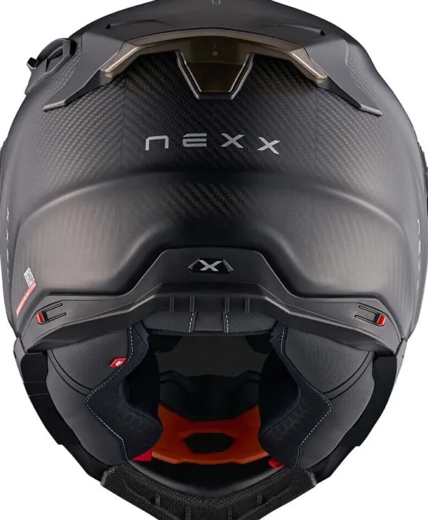 NEXX X.WST3 Zero Pro Matt Carbon/Gold> Adventure Helmen|Helmen Met Zonnevizier