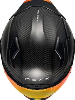 NEXX X.WST3 Zero Pro Matt Carbon/Red> Adventure Helmen|Helmen Met Zonnevizier