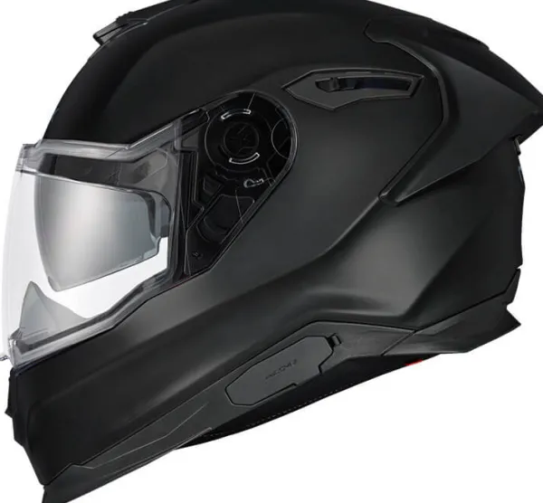 NEXX Y.100R Full Black Mat> Integraalhelmen|Helmen Met Zonnevizier