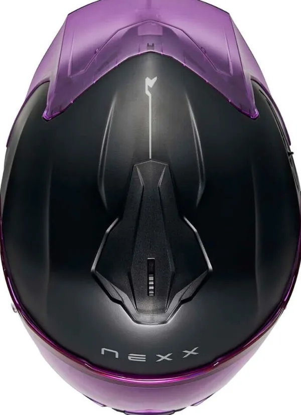 NEXX Y.100R Subsonic Matt Black/Pink> Integraalhelmen|Helmen Met Zonnevizier
