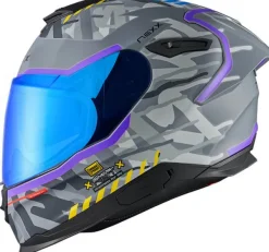 NEXX Y.100R Urbangram Nardo Grey Mat> Integraalhelmen|Helmen Met Zonnevizier