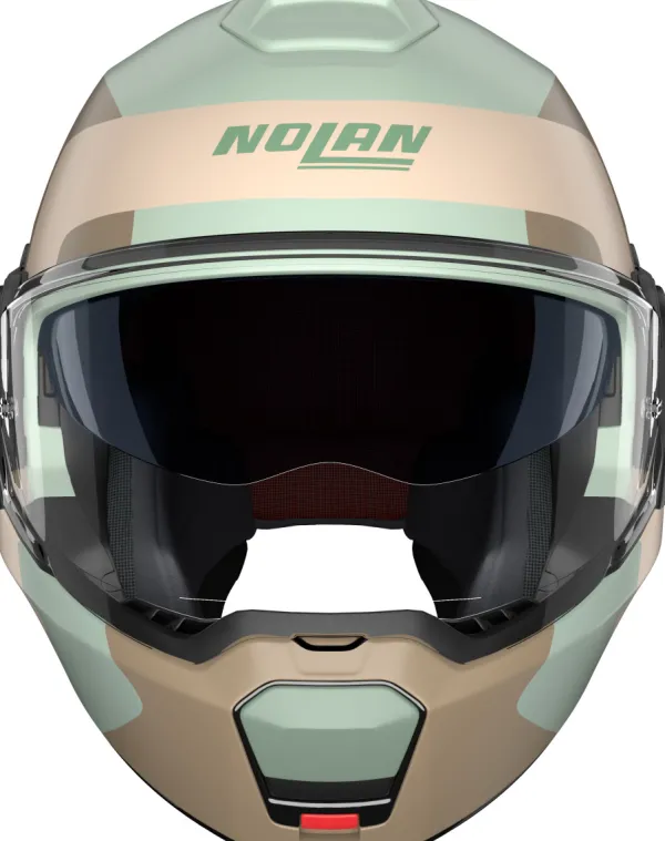 Nolan N120-1 Omocromo 352> Systeemhelmen|Helmen Met Zonnevizier