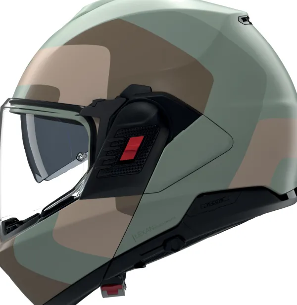 Nolan N120-1 Omocromo 352> Systeemhelmen|Helmen Met Zonnevizier
