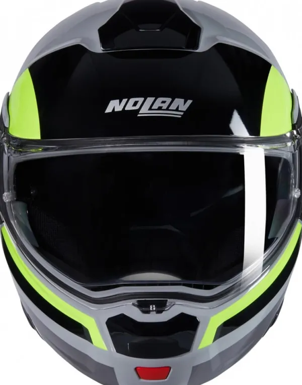 Nolan N90-3 06 Roboto 346> Systeemhelmen|Helmen Met Zonnevizier