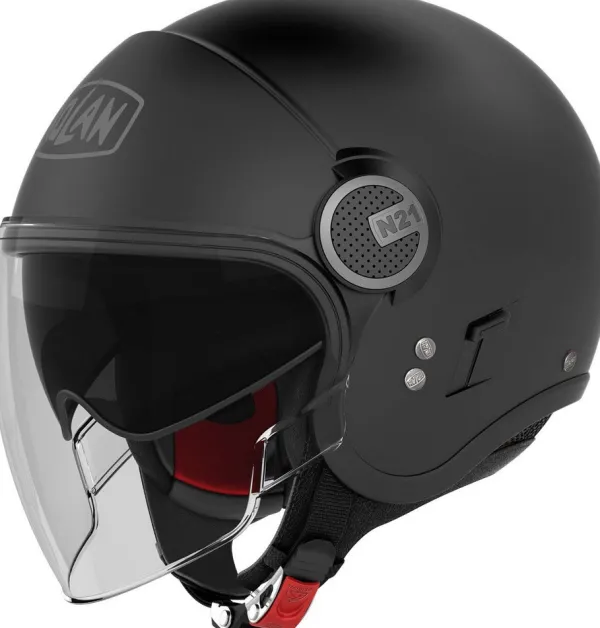 Nolan N21 Visor Visor Classic Flat Black 10> Fashion Helmen