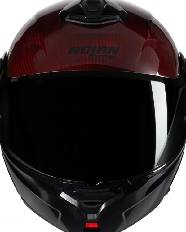 Nolan X-1005 Ultra Carbon Liquido 326> Systeemhelmen|Helmen Met Zonnevizier