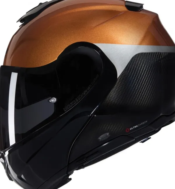 Nolan X-1005 Ultra Carbon Verniciatura Sp 343> Systeemhelmen|Helmen Met Zonnevizier