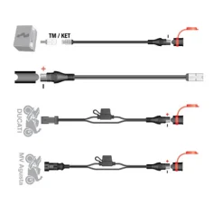 Optimate Accessoires Verloopkabels SAE / TM><noscript><img width=