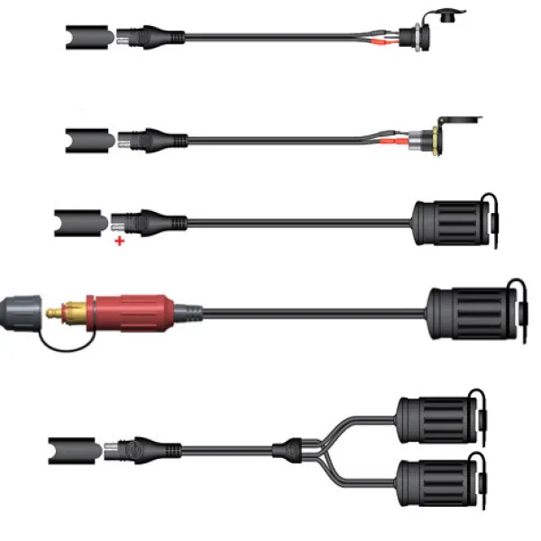 Optimate Accessoires Verloopkabels met contrastekker> Motor Accessoires