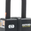 Oxford Boss Alarm 16mm Padlock Black ART4 LK484> Motorsloten