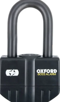 Oxford Boss Alarm 16mm Padlock Black ART4 LK484><noscript><img width=