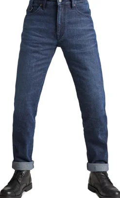 Pando Moto Arnie-Slim Motorbroek Blue><noscript><img width=