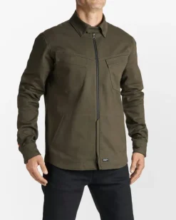 Pando Moto Capo Motorjas COR 02 Shirt Slim-Fit CorduraÂ® Olive><noscript><img width=