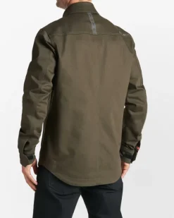 Pando Moto Capo Motorjas COR 02 Shirt Slim-Fit CorduraÂ® Olive><noscript><img width=