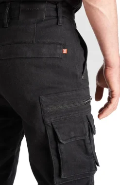 Pando Moto Desert-Cargo Motorjeans Black><noscript><img width=