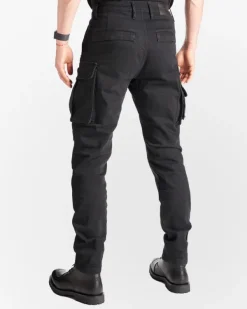 Pando Moto Desert-Cargo Motorjeans Black><noscript><img width=