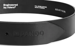 Pando Moto Himo 3 Full-grain Soft Leather Belt> Bretels En Riemen